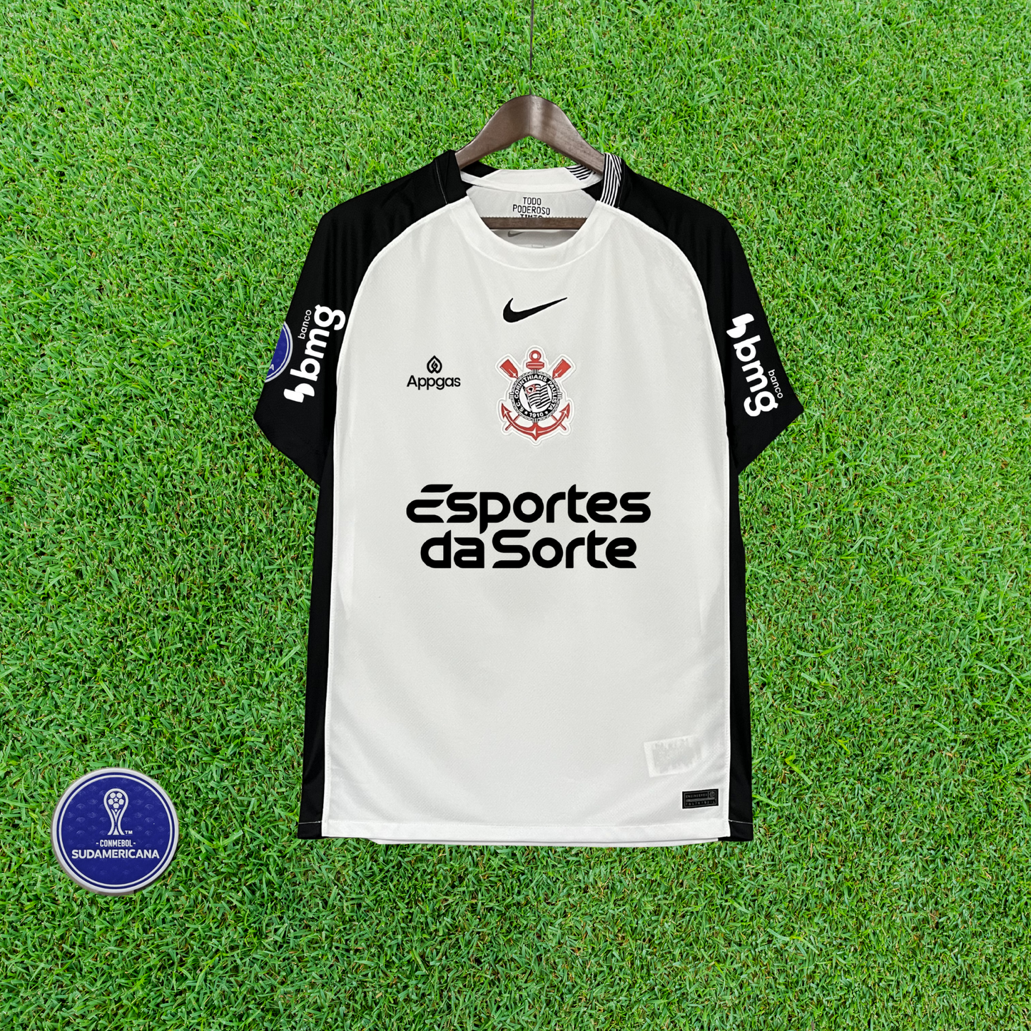 Camiseta local del Corinthians 25/26, versión para aficionados 
