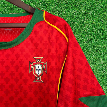 Portugal Home Jersey 2004 Retro 