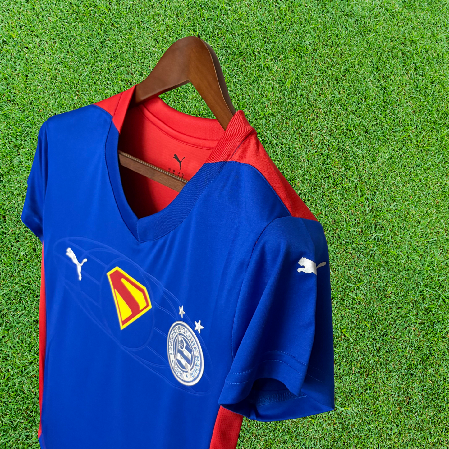 Camiseta de fan de Bahia Superman 25/26 para mujer 