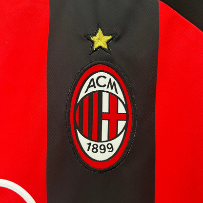 Camiseta de local del AC Milan 01/02 Retro 
