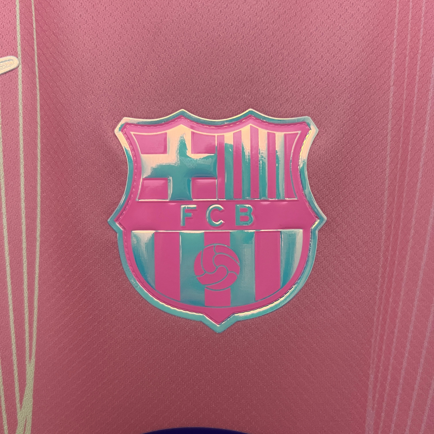 Barcelona Pink Jersey 25/26 Fan Version