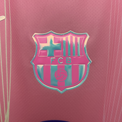 Barcelona Pink Jersey 25/26 Fan Version