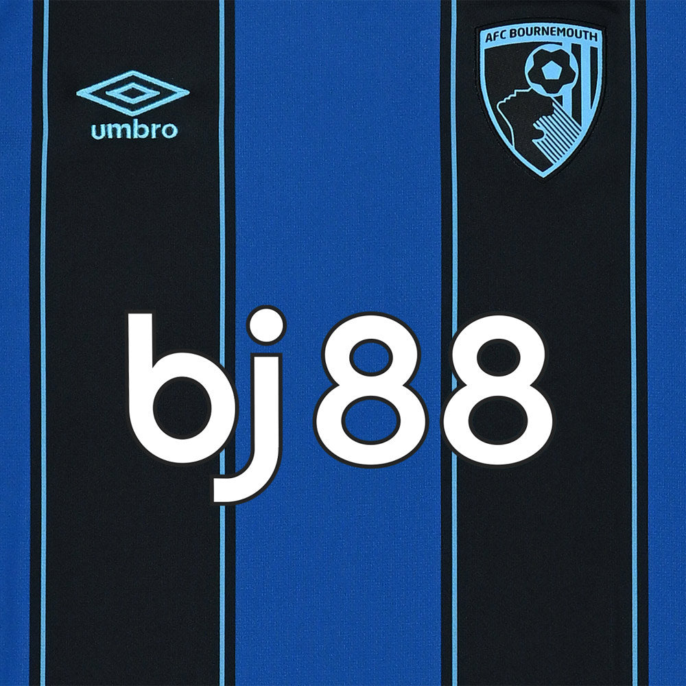 Bournemouth Shirt 25/26 Away - Blue / Black Fan Version