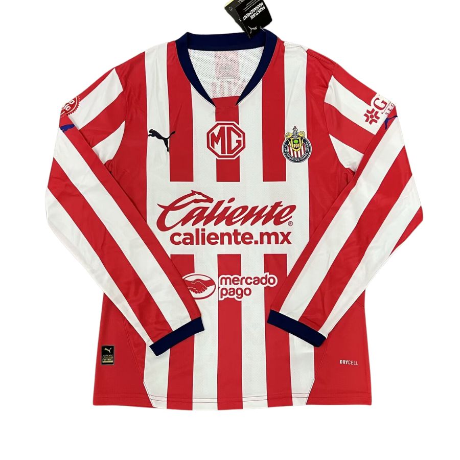 Camiseta Fan de Chivas de Guadalajara Local Manga Larga 2024/25 