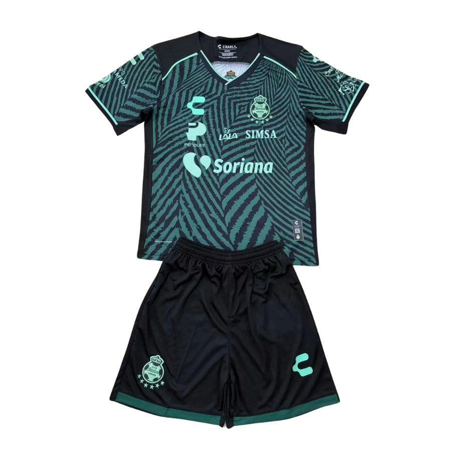 Equipación Infantil Santos Laguna Segunda Fan Jersey 2024/25 