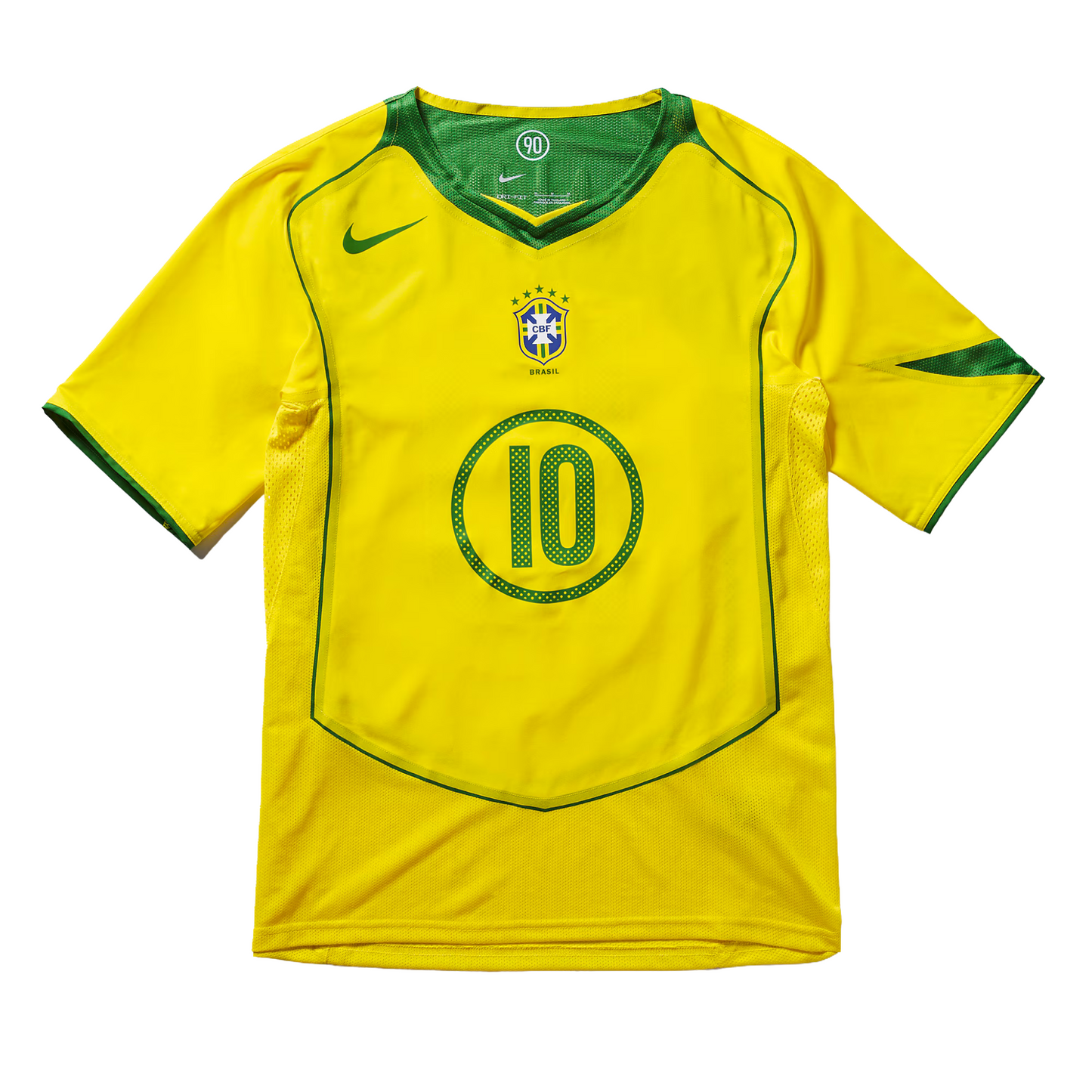 Brazil Home Jersey 2004 Retro 