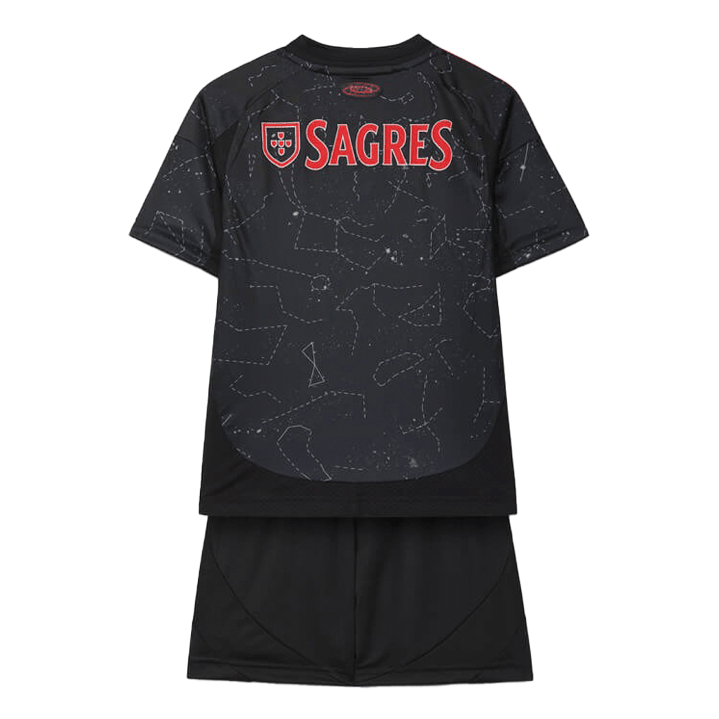 Conjunto Infantil Benfica Alternativa 2024/25 - ÚLTIMAS UNIDADES! 🔥🦅