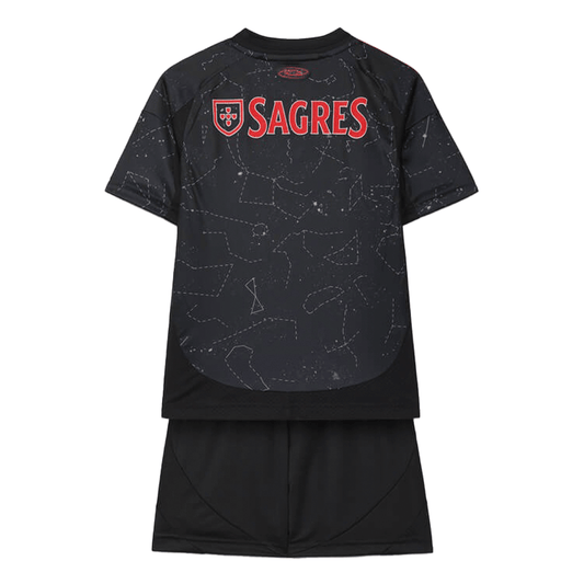 Conjunto Infantil Benfica Alternativa 2024/25 - ÚLTIMAS UNIDADES! 🔥🦅