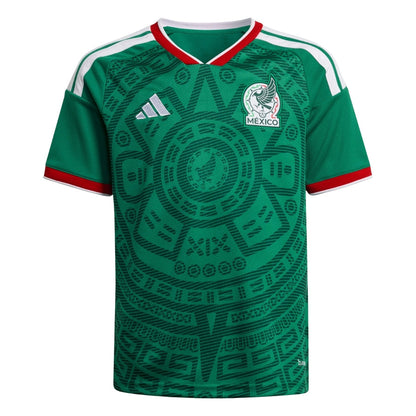 Kids Kit Mexico Home Fan Jersey Shirt 2026 World Cup