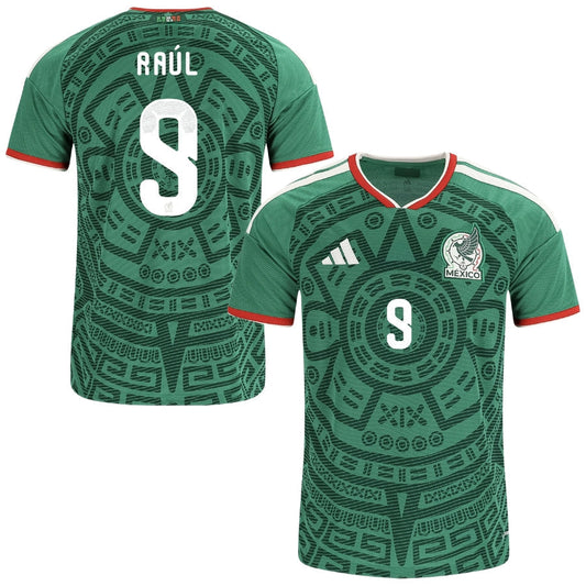 Mexico Home RAÚL 9 Fan Jersey Shirt 2026 World Cup