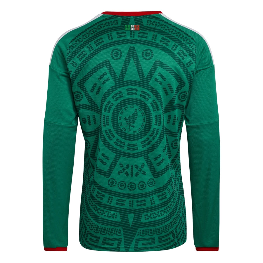 Mexico Home Fan Jersey Long Sleeve Shirt 2026 World Cup