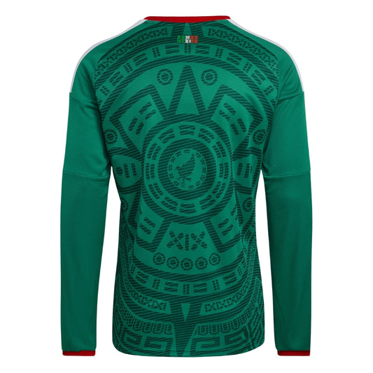 Mexico Home Fan Jersey Long Sleeve Shirt 2026 World Cup