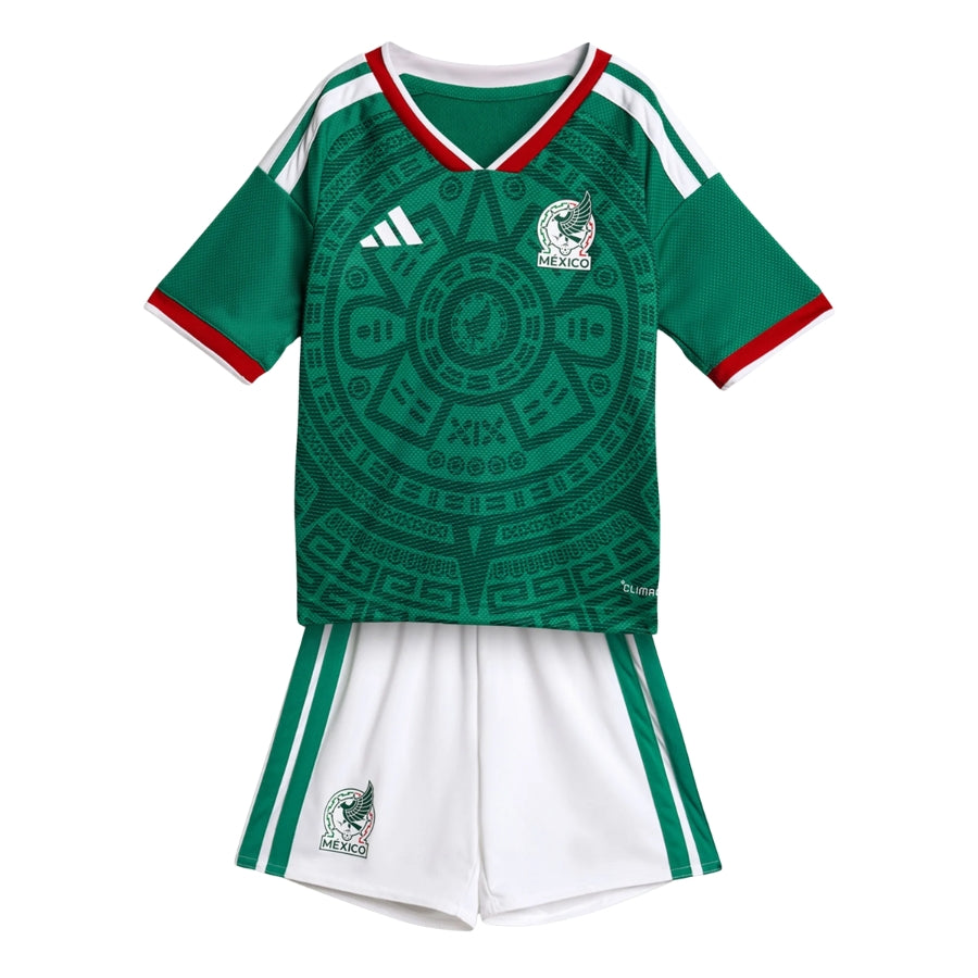 Camiseta de aficionado local de México para niños, Copa Mundial 2026