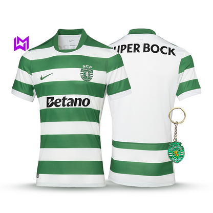 Camisola Sporting Principal 2025/26 - LANÇAMENTO! 🔥💚