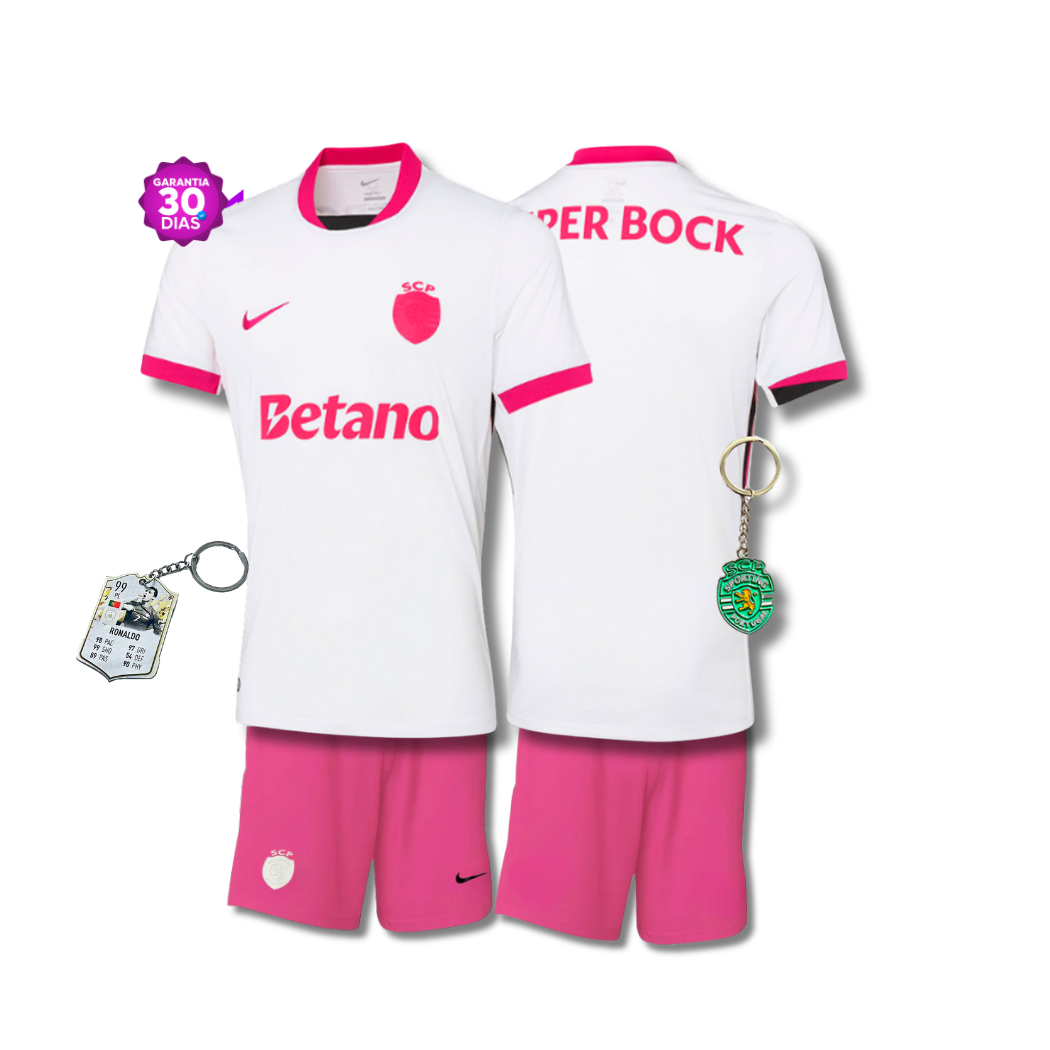 Kit infantil del Sporting 2025/26 - ¡NUEVO LANZAMIENTO! 🔥🩷 