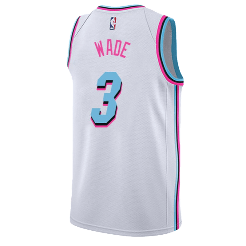 Miami Heat Dwyane Wade Nike Edition - White