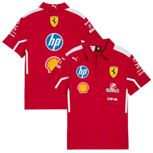 Polo del equipo de F1 de la Scuderia Ferrari 2025 Fórmula 1 F1