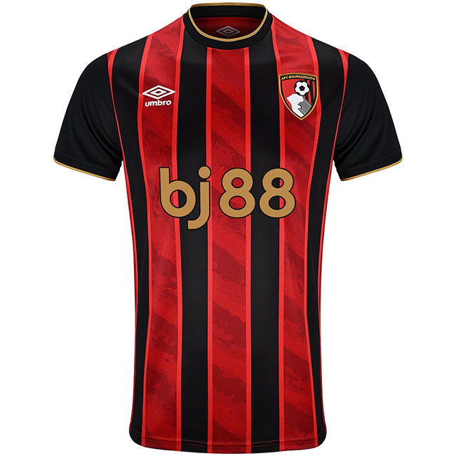 Bournemouth Shirt 25/26 Home - Red / Black Fan Version