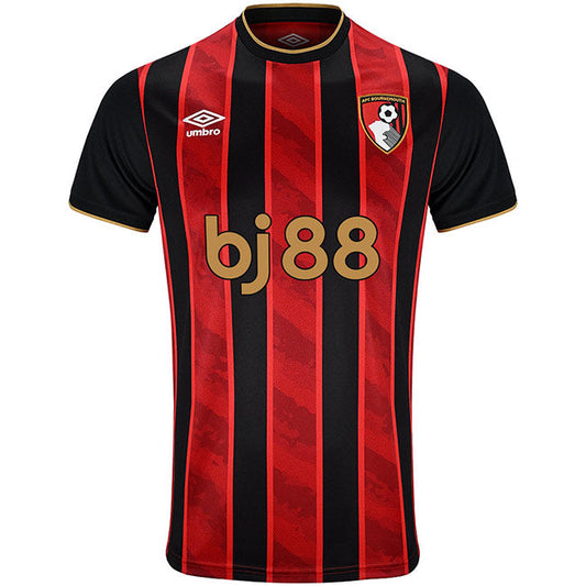 Bournemouth Shirt 25/26 Home - Red / Black Fan Version