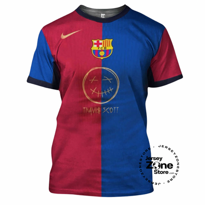Barcelona Travis Scott - 24/25 I Home Jersey - Fan Version