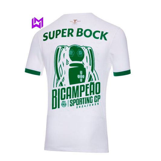 Camisola Sporting Alternativa BICAMPEÃO 2024/25 - MODELO EXCLUSIVO! 🦁🏆