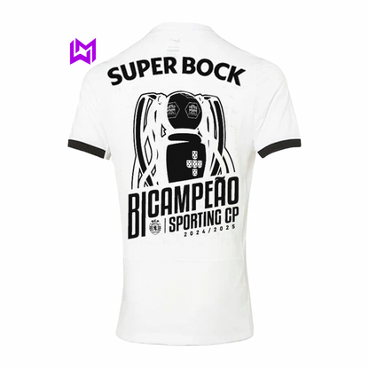 Camisola Sporting Stromp BICAMPEÃO 2024/25 - MODELO EXCLUSIVO! 🦁🏆