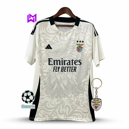 Camisola Benfica Águia Branca 2025/26 - ÚLTIMAS UNIDADES! 🔥🦅