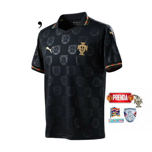 Edição Especial Pantera Negra – Camisola da Seleção de Portugal EUSÉBIO 2026/27!