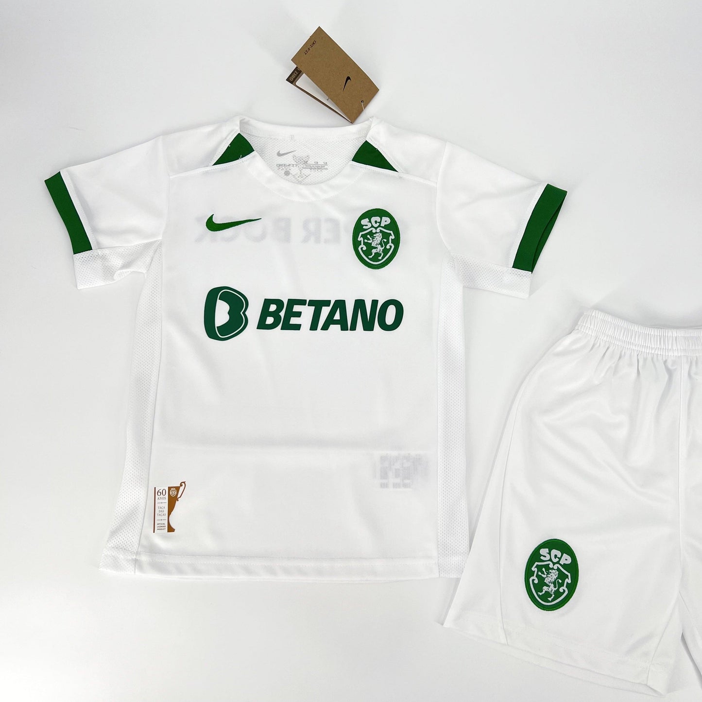 Conjunto Infantil Sporting Alternativa 2024/25 - ÚLTIMAS UNIDADES! 🔥💚