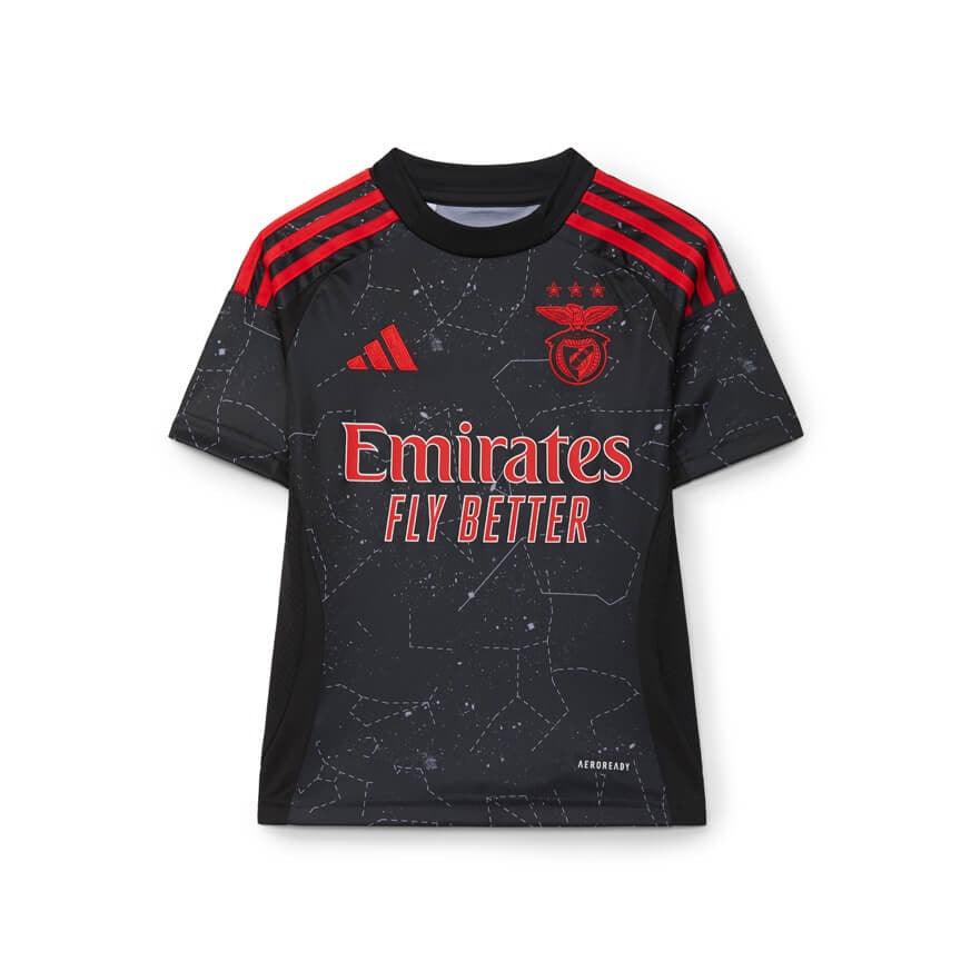 Conjunto Infantil Benfica Alternativa 2024/25 - ÚLTIMAS UNIDADES! 🔥🦅