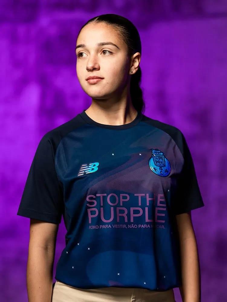 Camisola Porto Stop the Purple Apoio á APAV 2024/25 - ÚLTIMAS UNIDADES! 🔥🐉