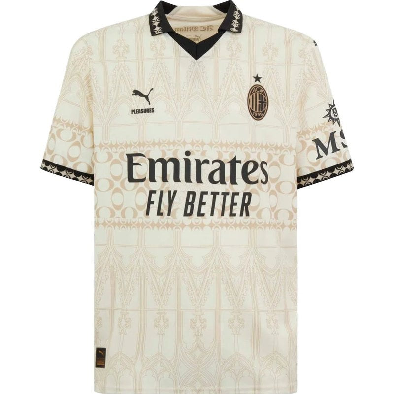 AC Milan 23/24 Pleasures Light Jersey - Fan Version
