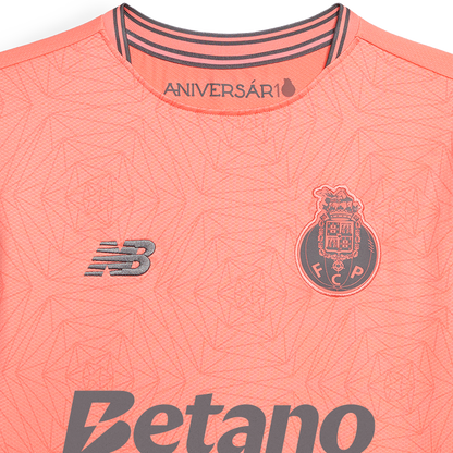 Conjunto Infantil Porto Alternativo Rosa 2025/26 - ÚLTIMAS UNIDADES! 🔥🐉