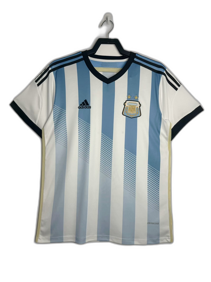 Camiseta local de Argentina 2014 - Versión retro 