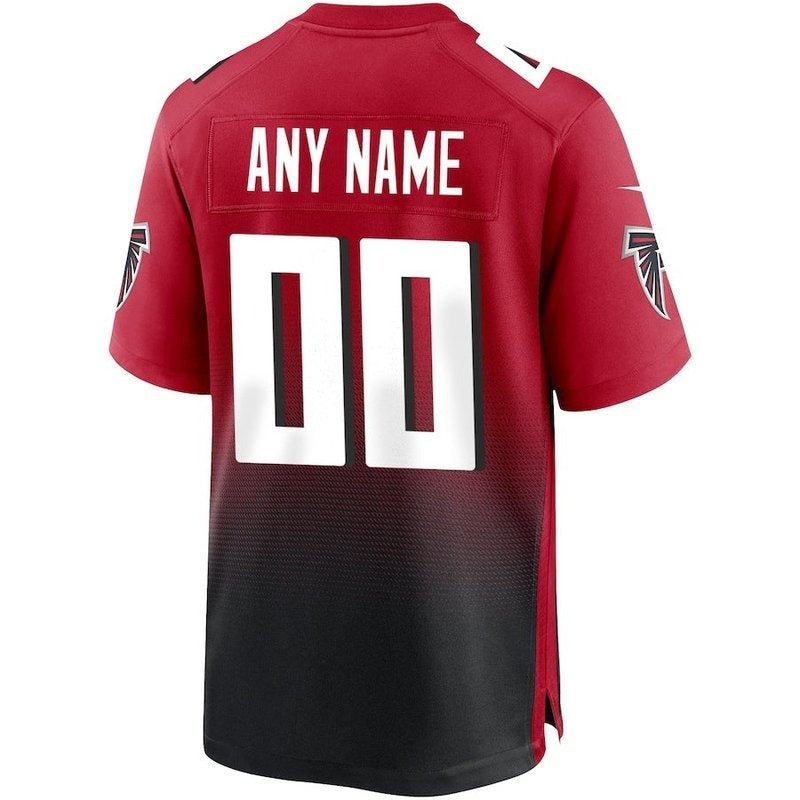 Atlanta Falcons - Camiseta alternativa personalizada de la NFL - Roja