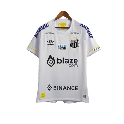 Camiseta local del Santos 23/24 - Todos los patrocinadores - Versión para aficionados