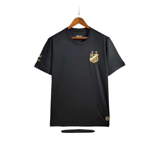 Santos 25/26 Commemorative Edition Jersey - Black - Fan Version