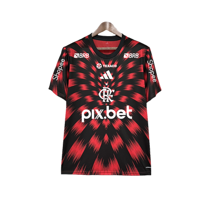 Flamengo 25/26 Pre-Match Jersey - All Sponsors - Fan Version