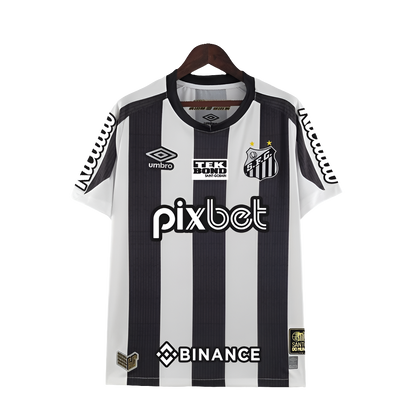 Camiseta visitante del Santos 22/23 II - Todos los patrocinadores - Versión para aficionados