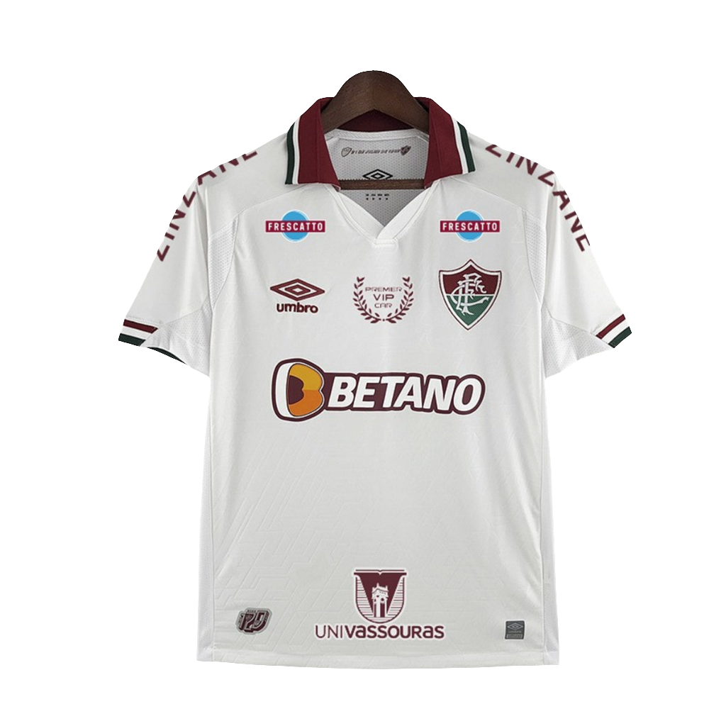 Camiseta de visitante del Fluminense 22/23 II - Todos los patrocinadores - Versión para aficionados