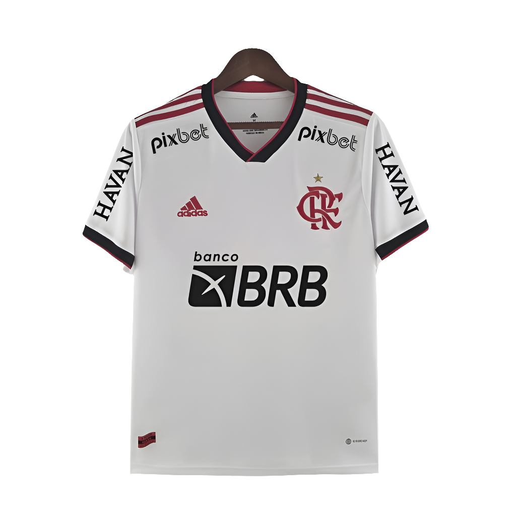 Flamengo 22/23 II Away Jersey - All Sponsors - Fan Version
