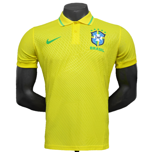 Brazil 25/26 Polo Edition Jersey - Yellow - Player Version