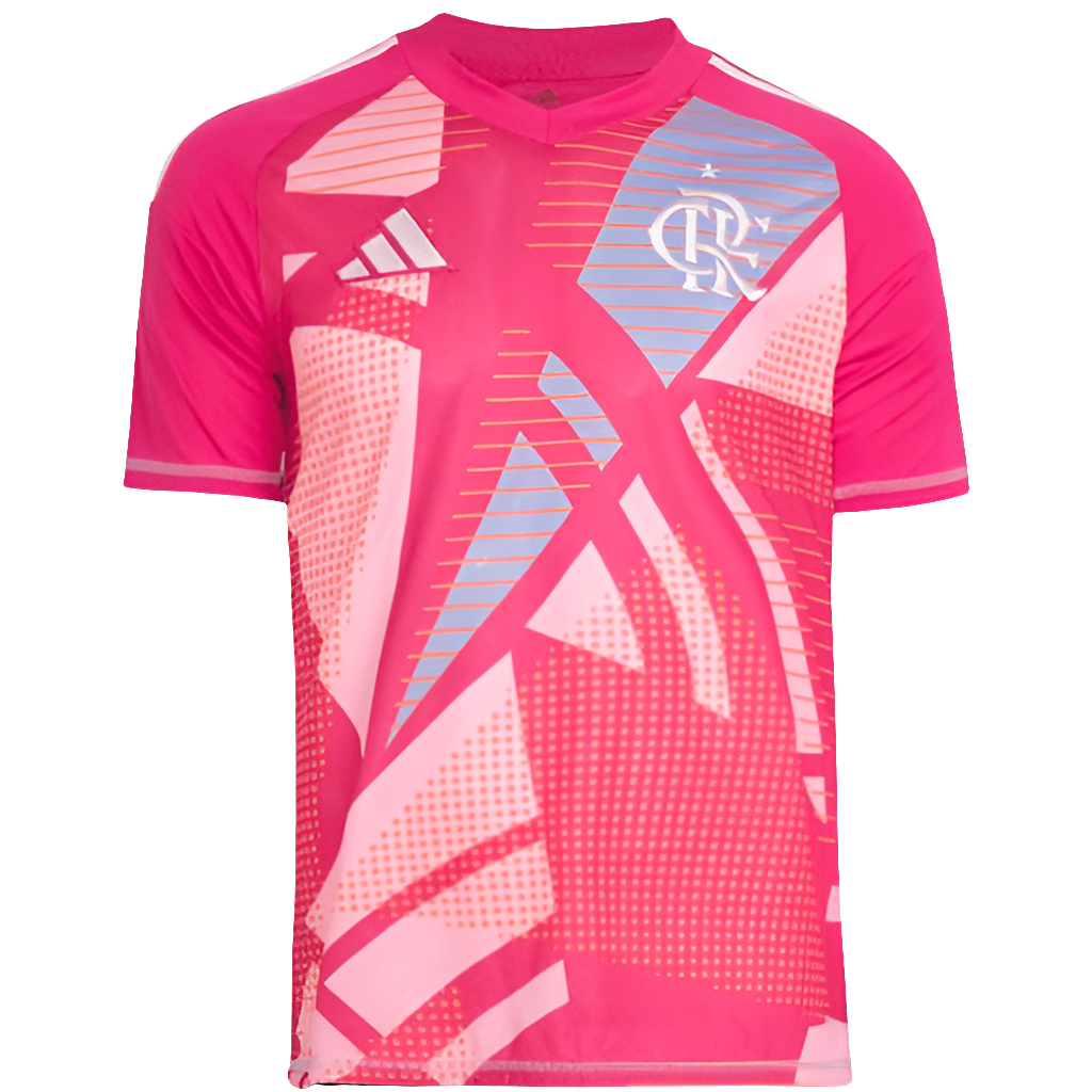 Flamengo 25/26 Goalkeeper Jersey - Pink - Fan Version