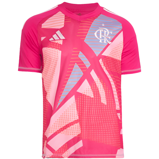 Flamengo 25/26 Goalkeeper Jersey - Pink - Fan Version