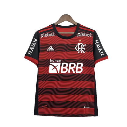 Flamengo 22/23 I Home Jersey - All Sponsors - Fan Version