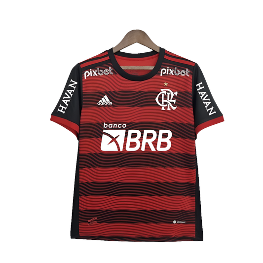 Flamengo 22/23 I Home Jersey - All Sponsors - Fan Version