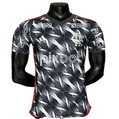 Tercera camiseta del Flamengo 24/25 - Todos los patrocinadores - Versión para el jugador