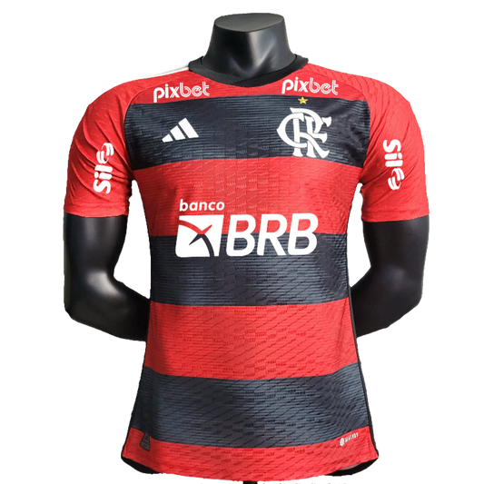 Flamengo 23/24 I Home Jersey - All Sponsors - Player Version