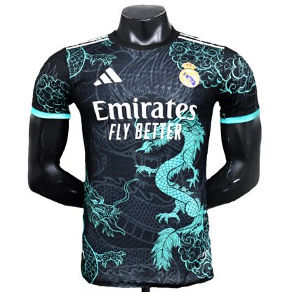 Real Madrid 25/26 Special Edition Jersey - Black and Sky Blue - Player Version