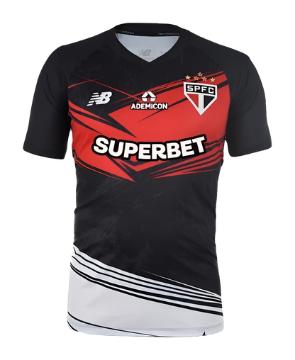 Sao Paulo 25/26 Goalkeeper Jersey - Black - Fan Version